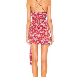 Lovers + Friends Red Floral Mini Dress